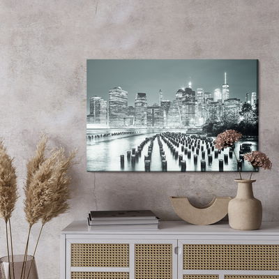 Ljuddämpande tavla - New York at night