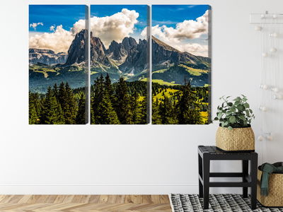 Ljuddämpande tavla - View of the italian