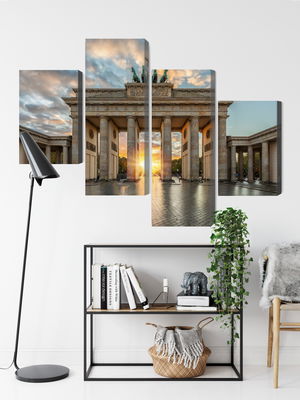 Ljuddämpande tavla - Brandenburg gate in berlin