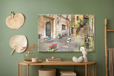 Ljuddämpande tavla - Old italian street