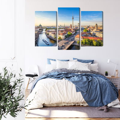 Ljuddämpande tavla - The river spree