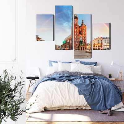 Ljuddämpande tavla - St. mary's basilica in Kraków