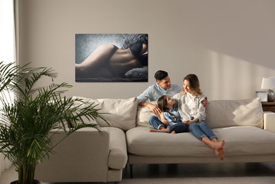 Ljuddämpande tavla - Sensual woman