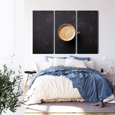 Ljuddämpande tavla - A cup of fresh coffee