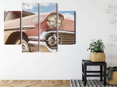 Ljuddämpande tavla - American car from the 1950s