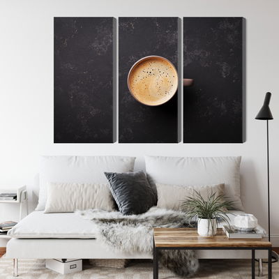Ljuddämpande tavla - A cup of fresh coffee