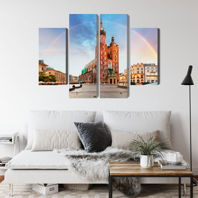 Ljuddämpande tavla - St. mary's basilica in Kraków