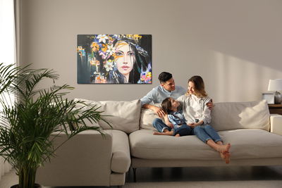 Ljuddämpande tavla - Portrait of a dryad