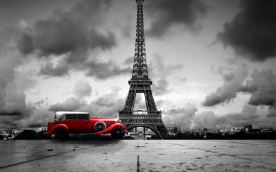 Ljuddämpande tavla - Black and white view