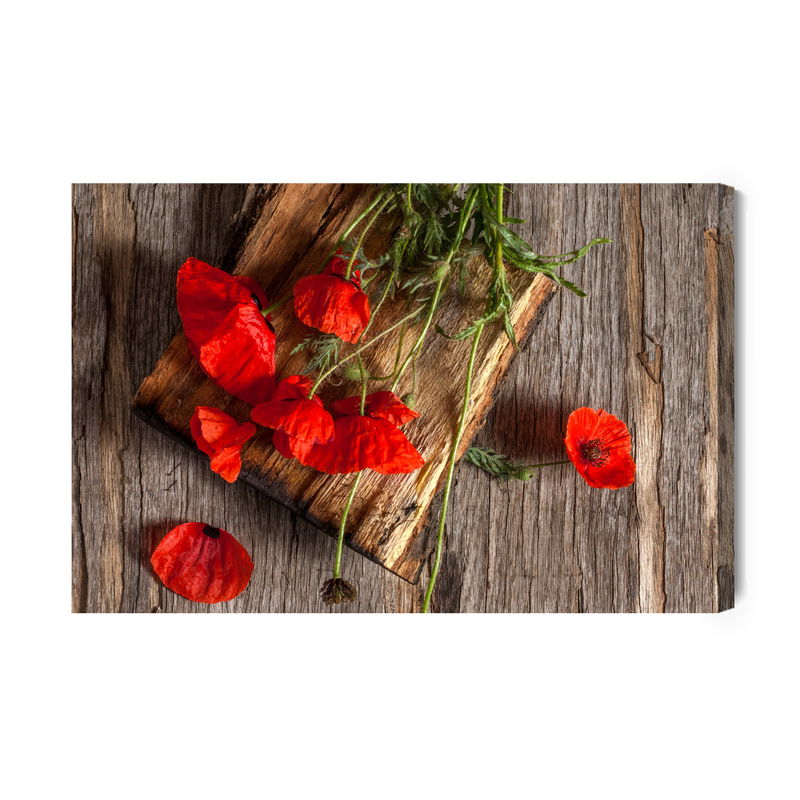 Ljuddämpande tavla - Wild poppies