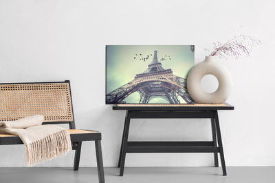 Ljuddämpande tavla - Bottom view of the eiffel