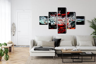 Ljuddämpande tavla - Chili in water