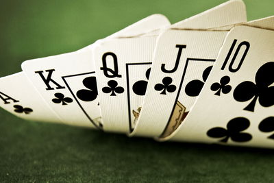 Ljuddämpande tavla - Royal flush