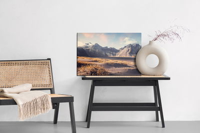 Ljuddämpande tavla - Vestrahorn mountain