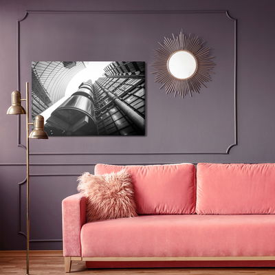 Ljuddämpande tavla - Modern skyscrapers