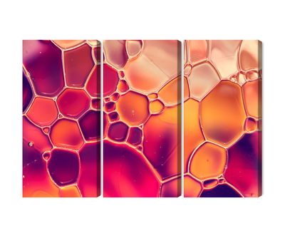 Ljuddämpande tavla - Water drops on a macro scale