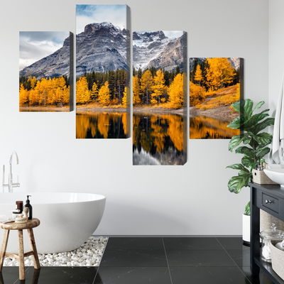 Ljuddämpande tavla - Banff national park in Canada