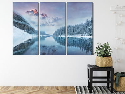 Ljuddämpande tavla - Canadian Moraine Lake on a