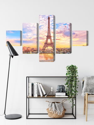 Ljuddämpande tavla - Eiffel tower in Paris