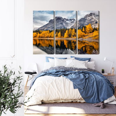 Ljuddämpande tavla - Banff national park in Canada