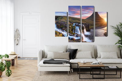 Ljuddämpande tavla - Kirkjufell mountain