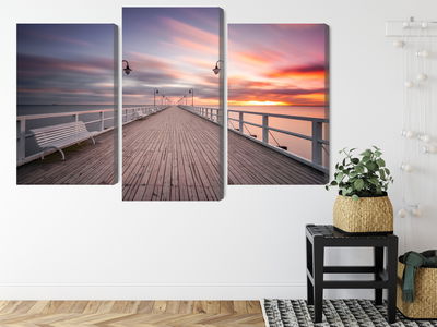 Ljuddämpande tavla - The pier in gdynia orlowo