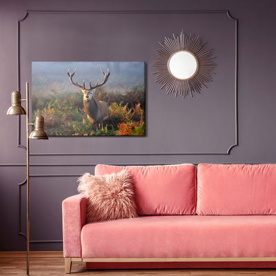 Ljuddämpande tavla - An impressive deer among
