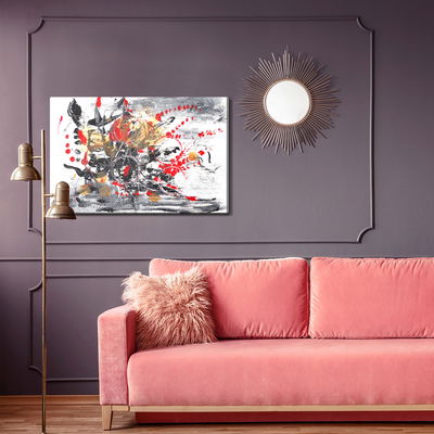 Ljuddämpande tavla - Chaotic abstraction