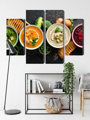 Ljuddämpande tavla - Vegetable cream soups