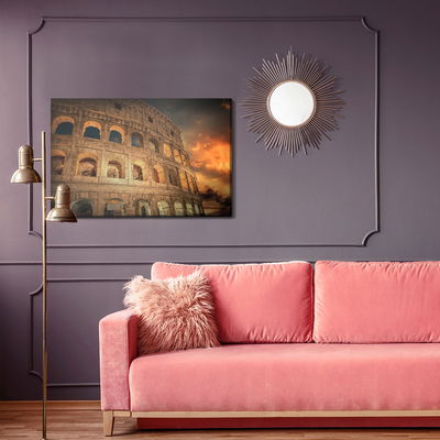 Ljuddämpande tavla - Roman Colosseum by night