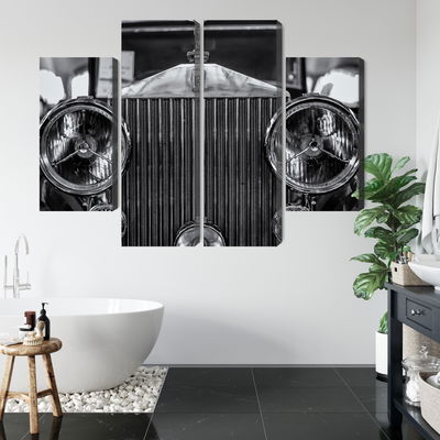 Ljuddämpande tavla - Rolls royce up close