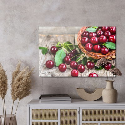 Ljuddämpande tavla - Cherries in the basket