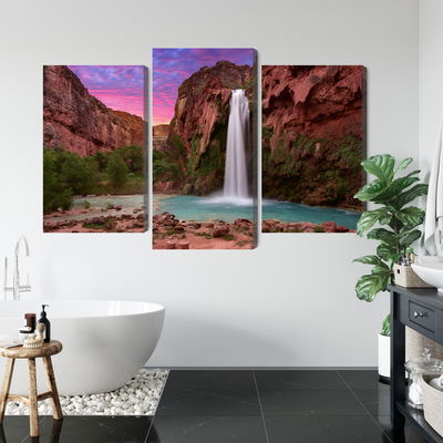 Ljuddämpande tavla - Havasupai waterfalls