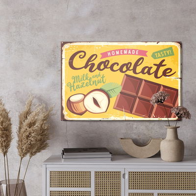 Ljuddämpande tavla - Chocolate with nuts