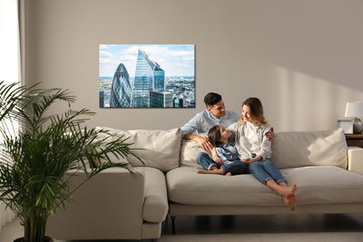 Ljuddämpande tavla - Panorama of London