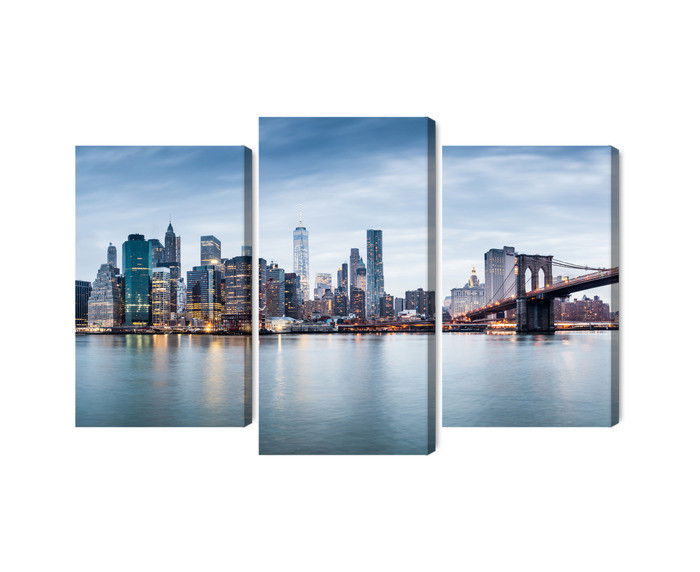 Ljuddämpande tavla - Panoramic view of the city