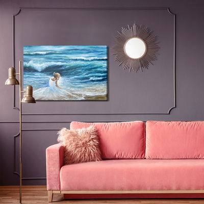 Ljuddämpande tavla - Dancer at the seaside