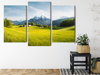 Ljuddämpande tavla - Mountain landscape