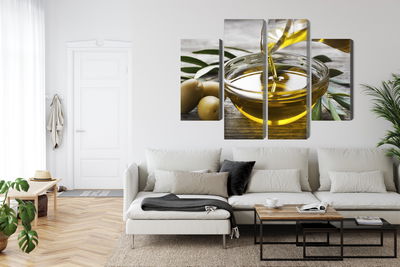 Ljuddämpande tavla - Olive oil