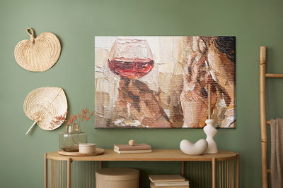 Ljuddämpande tavla - Fragment of artwork where