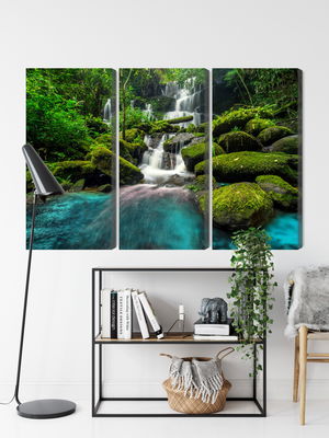 Ljuddämpande tavla - A beautiful waterfall