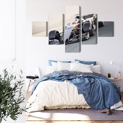 Ljuddämpande tavla - Formula 1 car