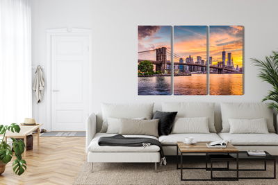 Ljuddämpande tavla - New York city panoramic