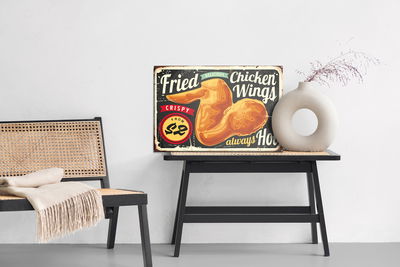 Ljuddämpande tavla - Retro blackboard