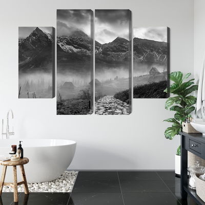 Ljuddämpande tavla - Hala gasienicowa in black