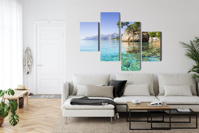 Ljuddämpande tavla - Makarska riviera in Croatia