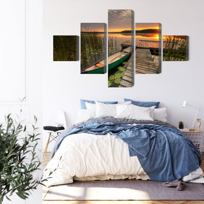 Ljuddämpande tavla - Summer sunrise