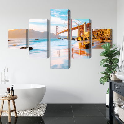 Ljuddämpande tavla - The Golden Gate bridge
