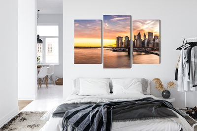 Ljuddämpande tavla - Panorama of the brooklyn