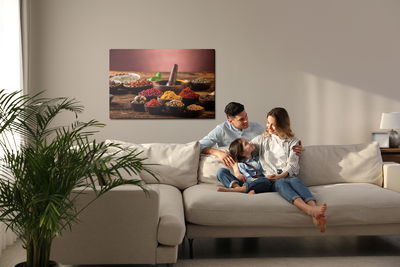 Ljuddämpande tavla - Spices from india